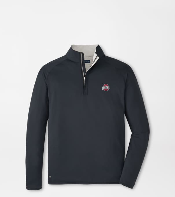 The Ohio State Stealth Performance Quarter-Zip in Black
