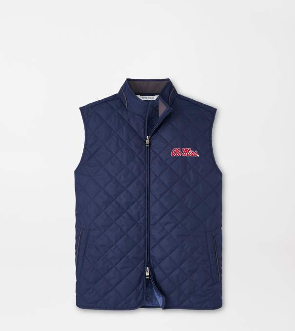 Ole Miss Essex Vest in Navy