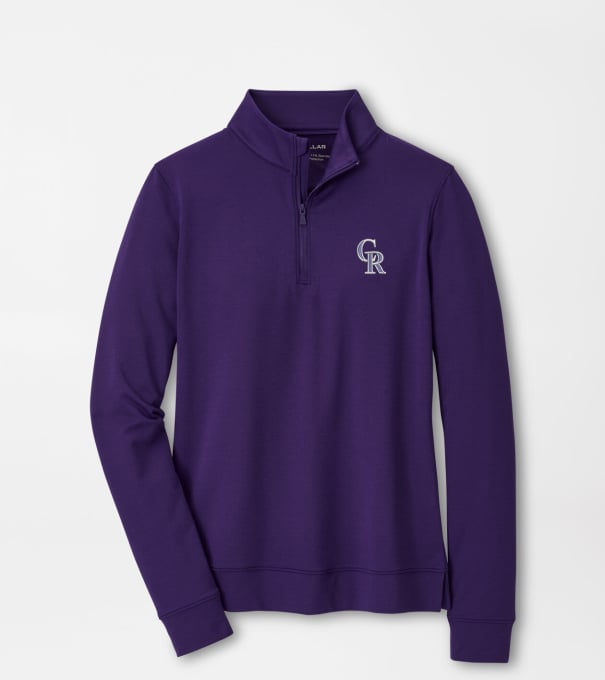 Colorado Rockies Women's Perth Performance Pullover in Purple2