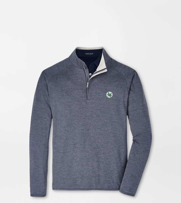 The Ohio State Buckeyes Stealth Performance Quarter-Zip in Steel