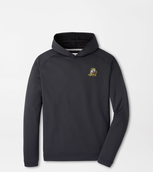 Oregon Pine Performance Hoodie in Black