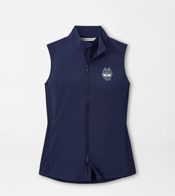 UConn Women's Dunes Vest in Navy