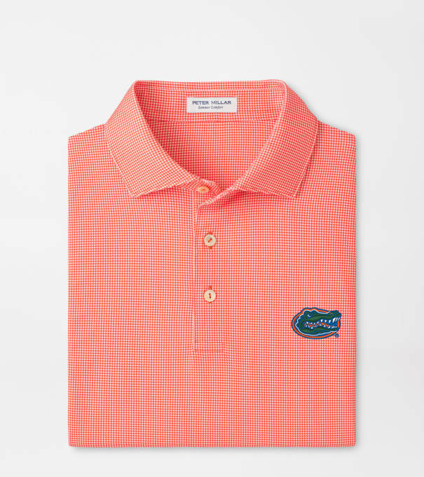 Florida Border Performance Jersey Polo in Orange6