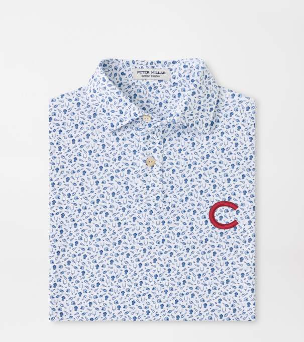 Colgate Kick Off Youth Performance Jersey Polo in Blue Frost