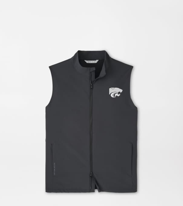Kansas State Dunes Vest in Black