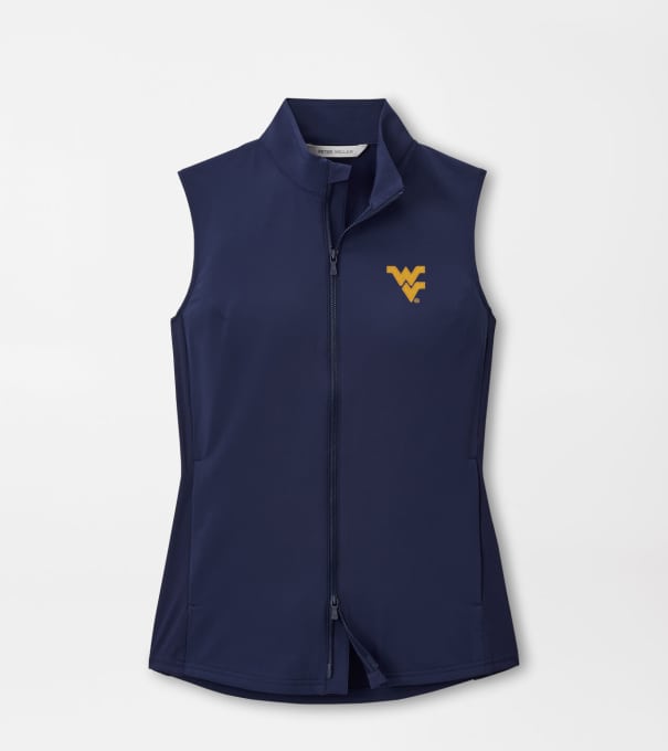 West Virginia Women's Dunes Vest in Navy