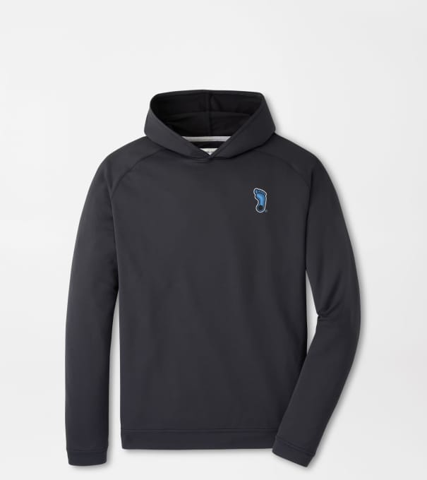 UNC Tar Heels Pine Performance Hoodie in Black