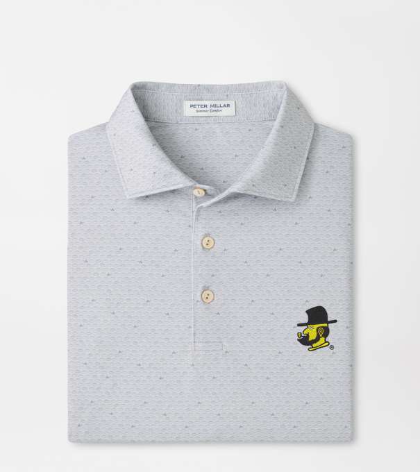 Appalachian State Yosef On The Ball Performance Jersey Polo in British Grey