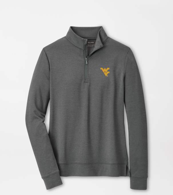 West Virginia Women's Perth Performance Pullover in Iron
