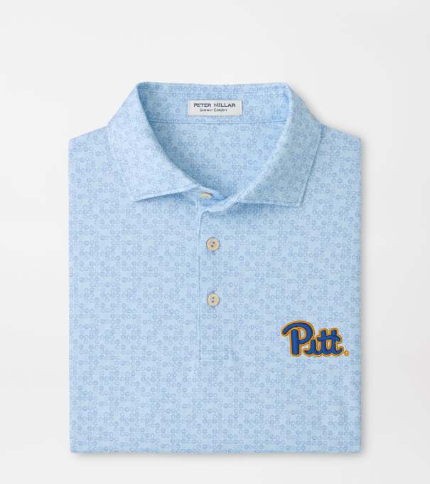 Pittsburgh Bases Loaded Performance Jersey Polo in PALE BLUE