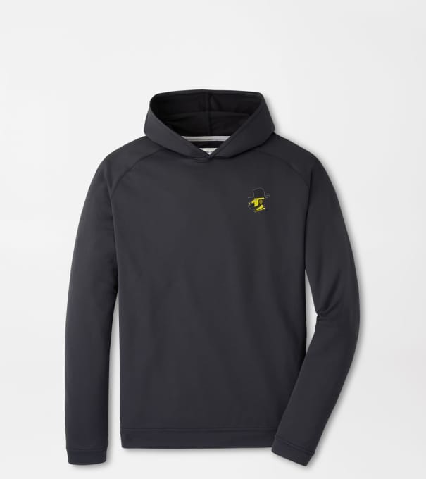 Appalachian State Yosef Pine Performance Hoodie in Black
