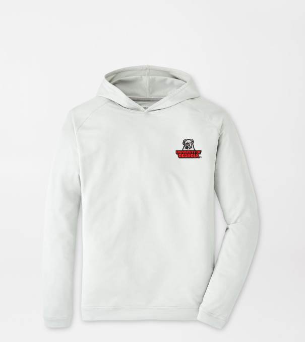 Georgia Vault Pine Performance Hoodie in British Grey