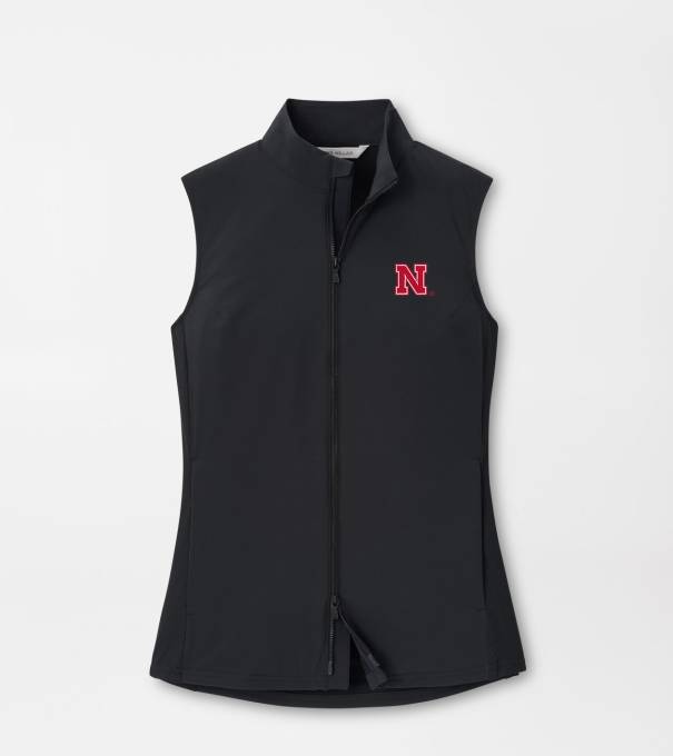 Nebraska Women's Dunes Vest in Black