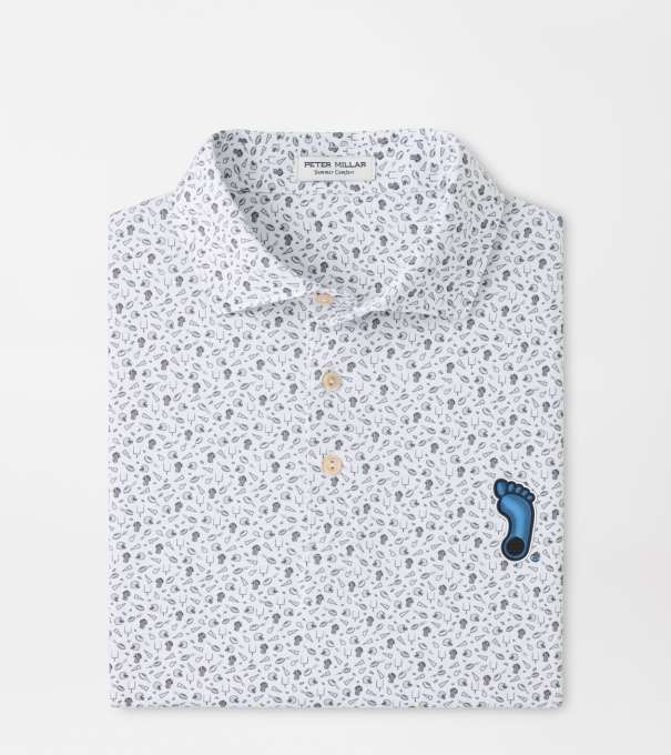 UNC Tar Heels Kick Off Performance Jersey Polo in Gale Grey