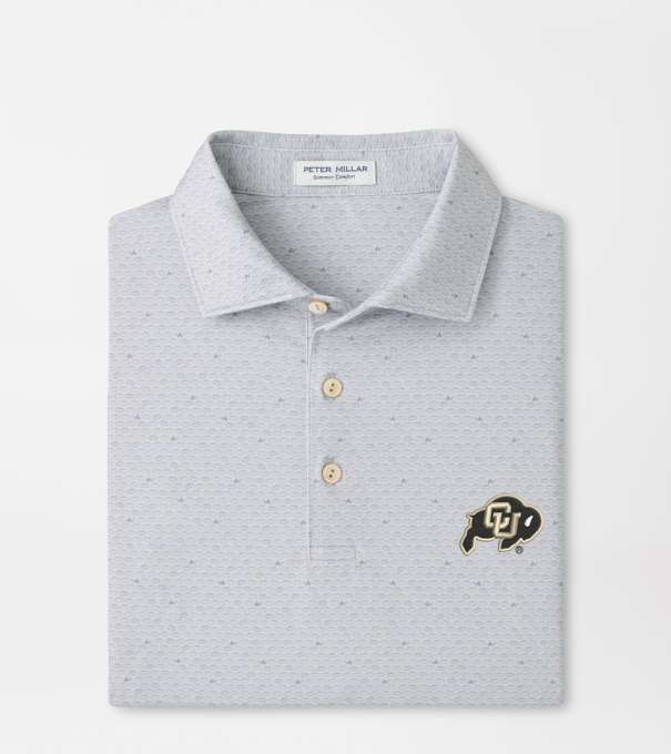 Colorado On The Ball Performance Jersey Polo in British Grey