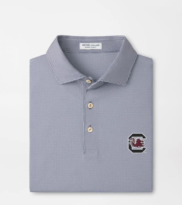 South Carolina Border Performance Jersey Polo in Iron