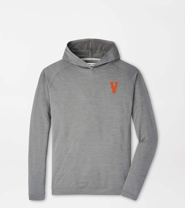 Virginia Vault Pine Performance Hoodie in Iron
