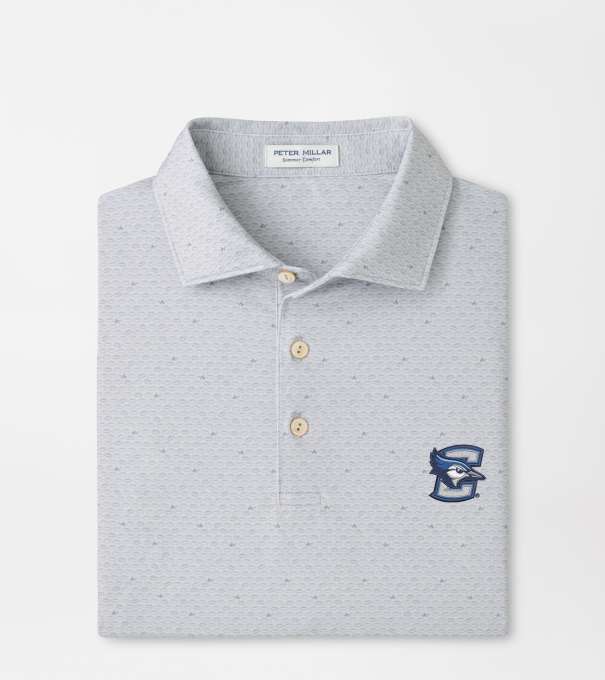 Creighton On The Ball Performance Jersey Polo in British Grey