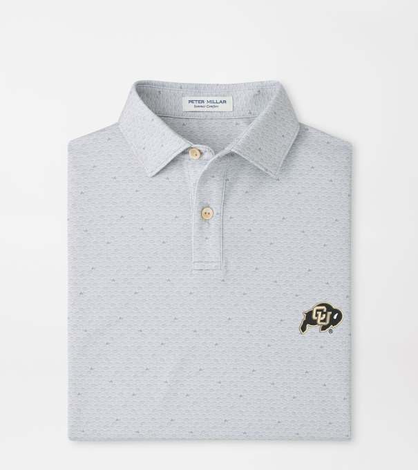 Colorado On The Ball Youth Performance Jersey Polo in British Grey
