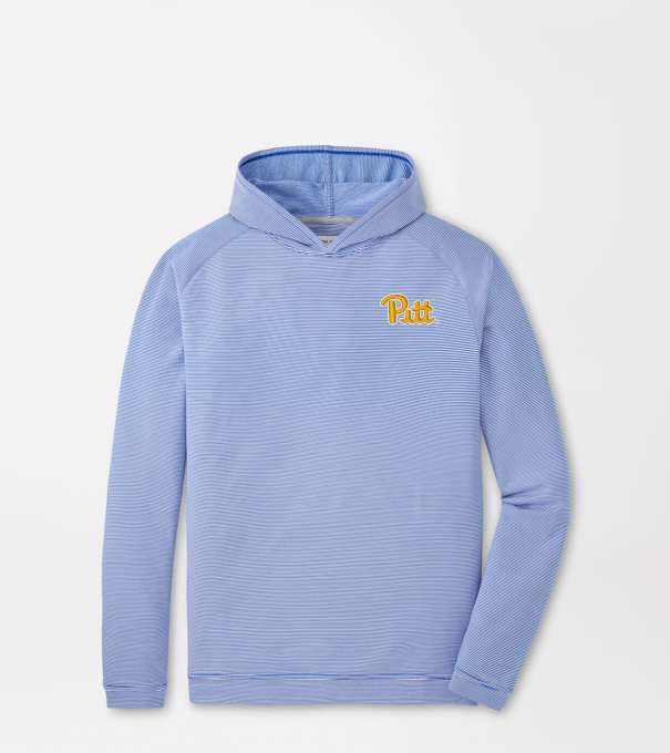 Pittsburgh Pine Sugar Stripe Performance Hoodie in Blue3