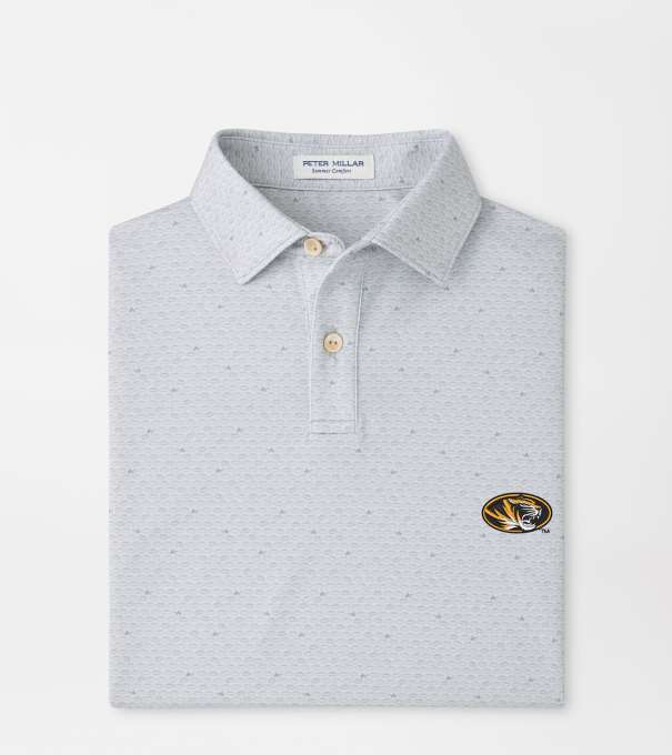 Missouri On The Ball Youth Performance Jersey Polo in British Grey
