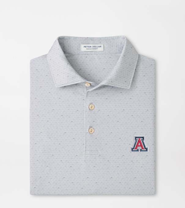 Arizona On The Ball Performance Jersey Polo in British Grey
