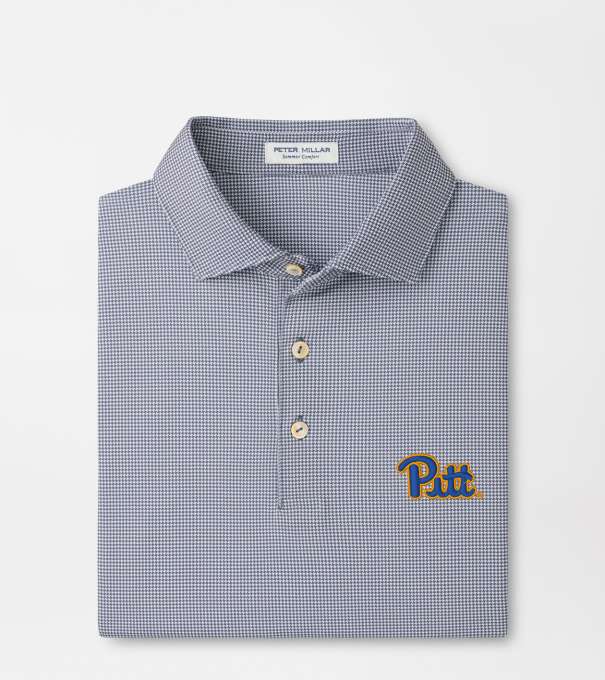 Pittsburgh Border Performance Jersey Polo in Iron