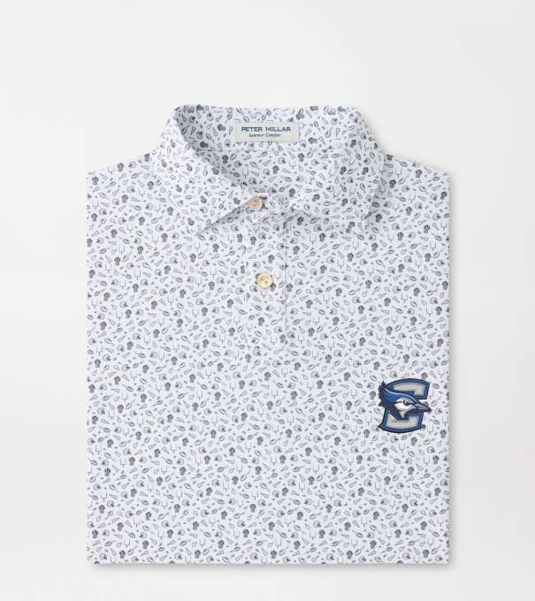 Creighton Kick Off Youth Performance Jersey Polo in Gale Grey