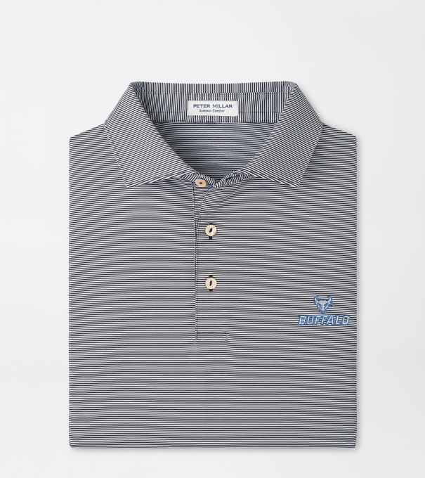 University at Buffalo Jubilee Performance Jersey Polo in Black
