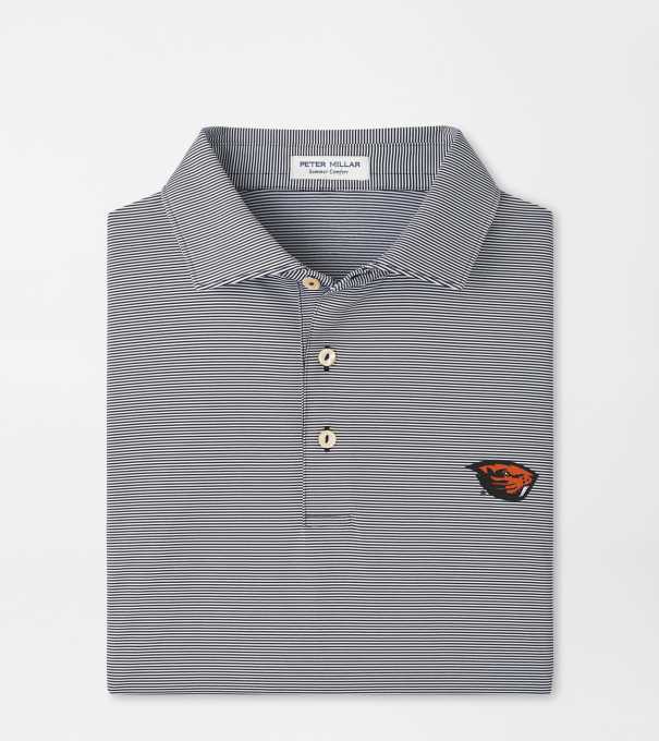 Oregon State Jubilee Performance Jersey Polo in Black