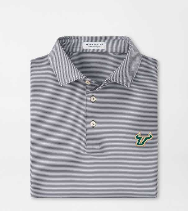 University of South Florida Jubilee Performance Jersey Polo in Iron