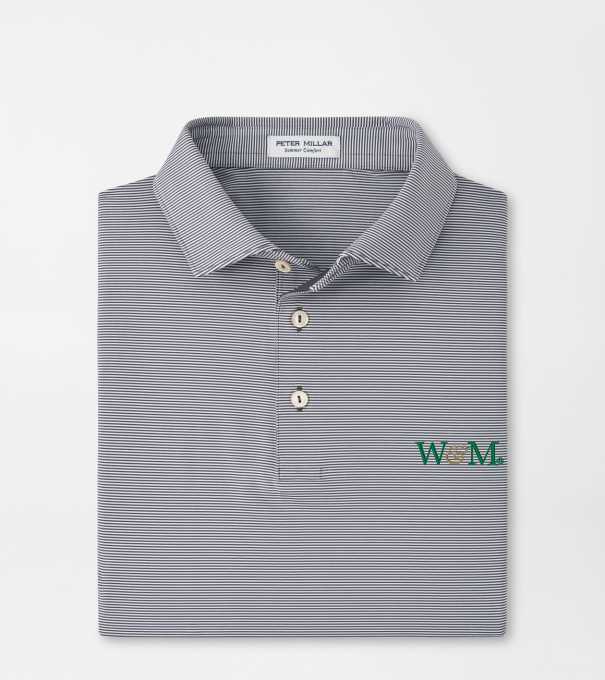 William & Mary Jubilee Performance Jersey Polo in Iron