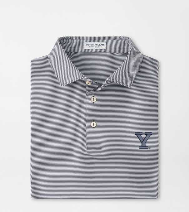 Yale Jubilee Performance Jersey Polo in Iron