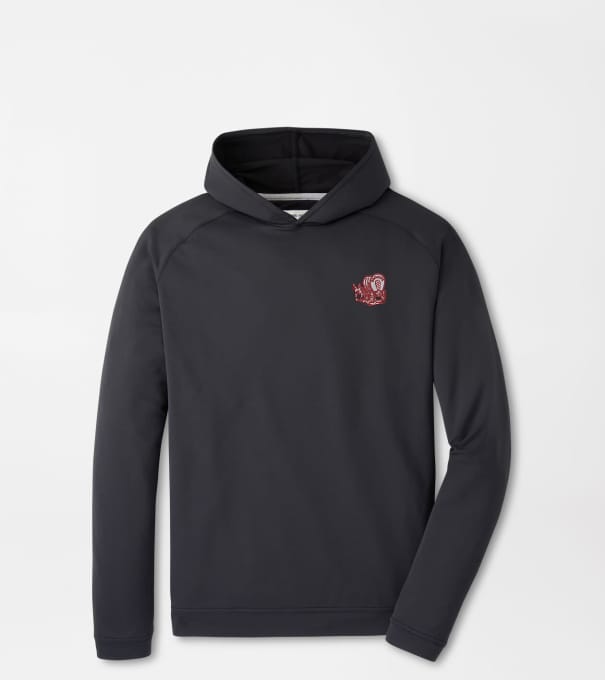 Oklahoma Vault Pine Performance Hoodie in Black