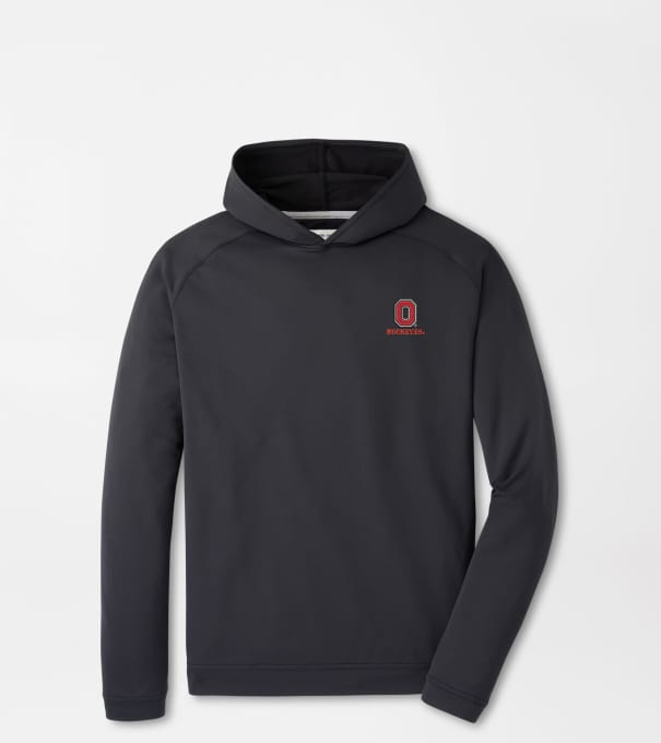 The Ohio State University Vault Pine Performance Hoodie in Black