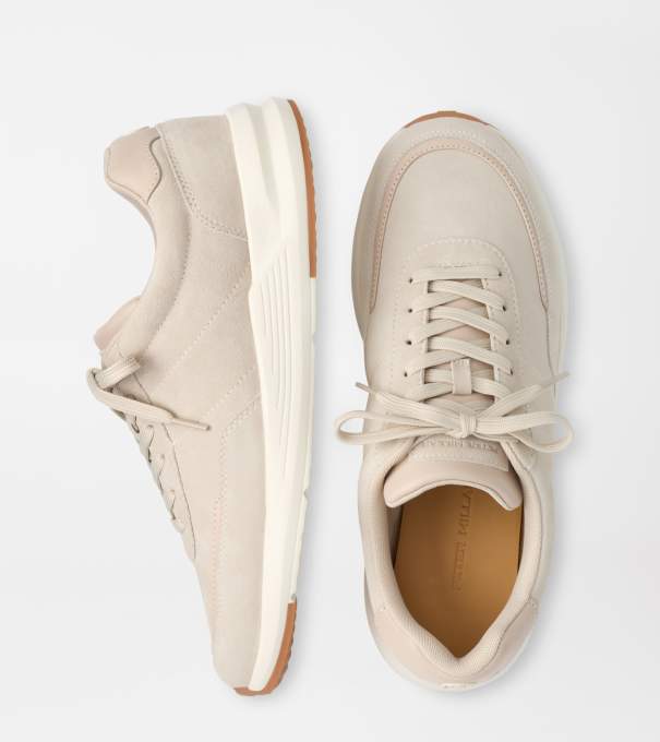 Journeyman Suede Sneaker in Stone