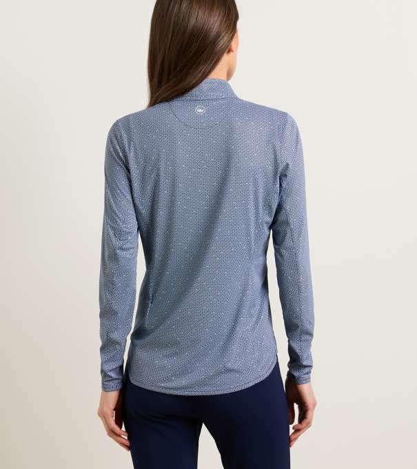 Shadebreak Full Bloom Lightweight Sunshirt in Navy