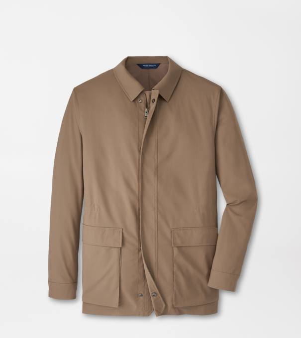 Wooster City Coat in POPLAR BROWN