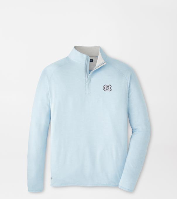 UNC Chapel Hill Stealth Performance Quarter-Zip in Blue Frost
