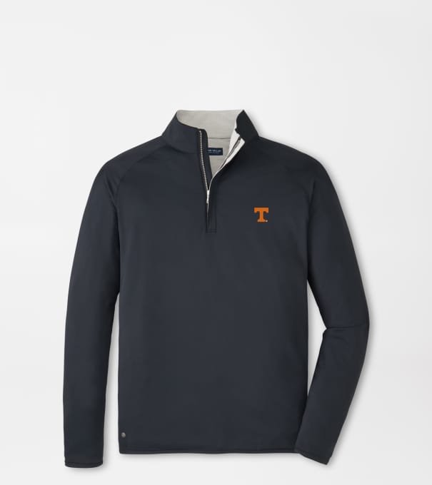 Tennessee Stealth Performance Quarter-Zip in Black