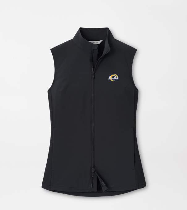 Los Angeles Rams Women's Dunes Vest in Black