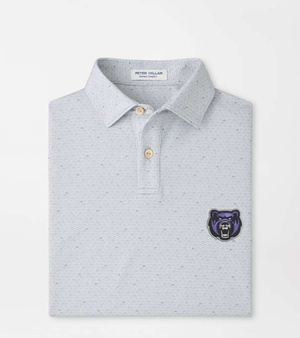 Central Arkansas On The Ball Youth Performance Jersey Polo in British Grey