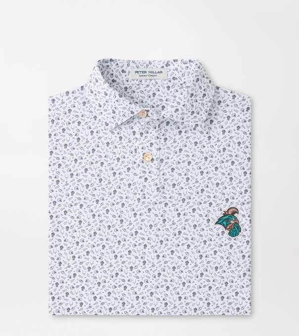 Coastal Carolina Kick Off Youth Performance Jersey Polo in Gale Grey
