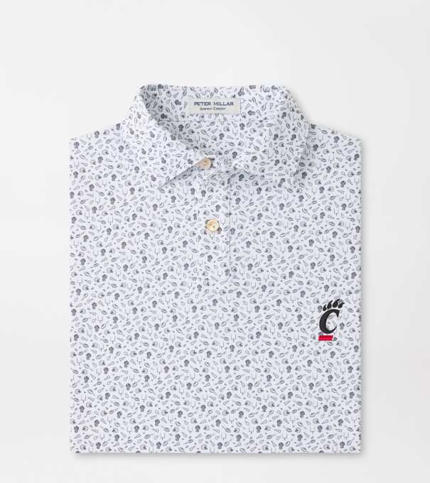 Cincinnati Kick Off Youth Performance Jersey Polo in Gale Grey