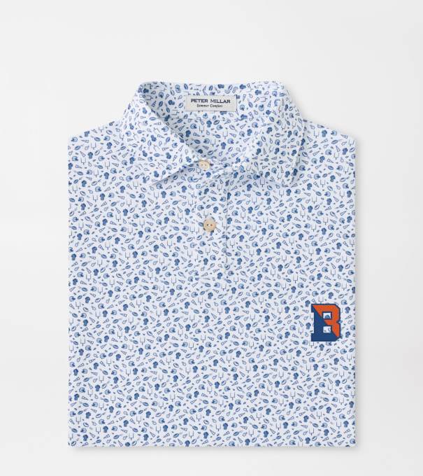 Bucknell Kick Off Youth Performance Jersey Polo in Blue Frost