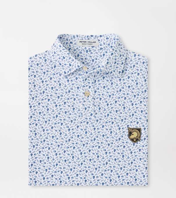 Army West Point Kick Off Youth Performance Jersey Polo in Blue Frost