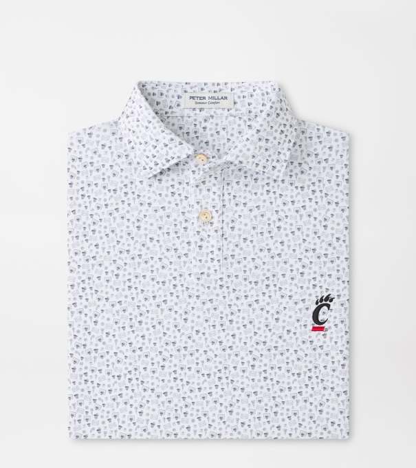 Cincinnati Buzzer Beater Youth Performance Jersey Polo in White