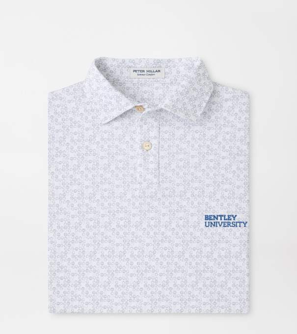 Bentley Bases Loaded Youth Performance Jersey Polo in White