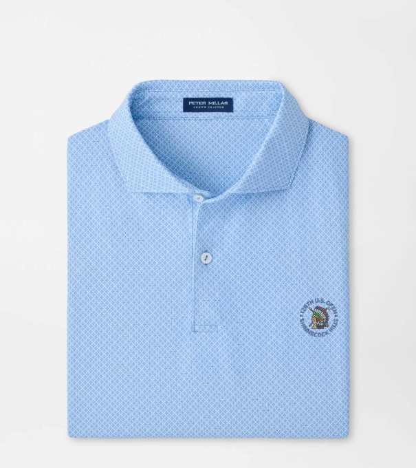 126th U.S. Open Granada Performance Jersey Polo in Dusk Blue