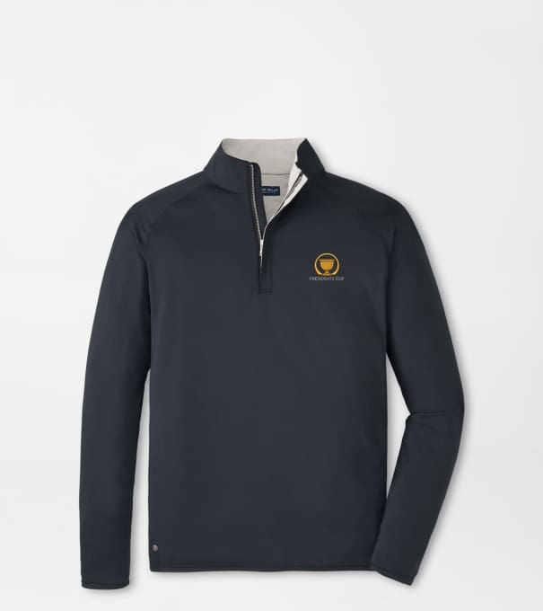 16th Presidents Cup Stealth Performance Quarter-Zip in Black